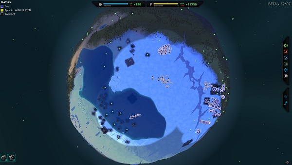 Planetary Annihilation | The minimap is just a zoomed out view