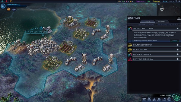 Civilization: Beyond Earth | Quest Log