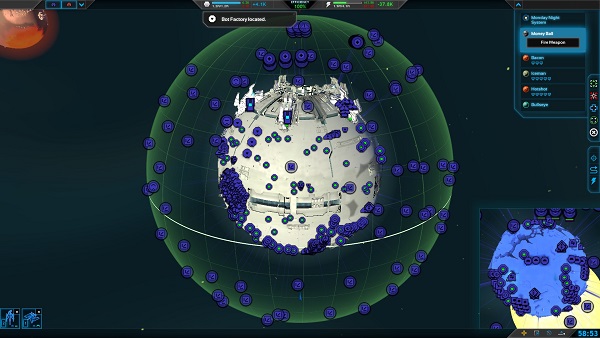 Planetary Annihilation | A view from orbit