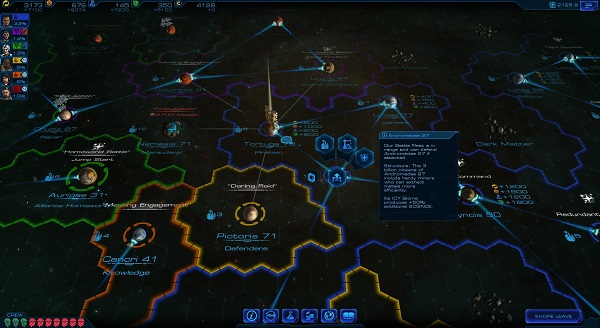 Sid Meier's Starships | Galaxy Map - Strategy Layer