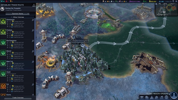 Civilization: Beyond Earth | Trade Routes