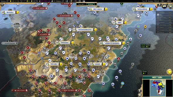 Civilization 5: Brave New World - Scramble for Africa scenario