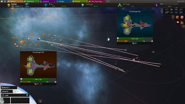 Star Ruler 2 | Warfare between fleets