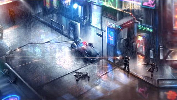 Satellite Reign - A real-time, class-based strategy game, set in an open world cyberpunk city