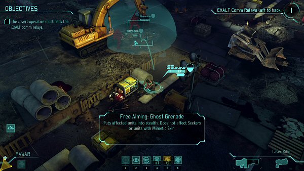 XCOM: Enemy Within | Covert Extraction Free Aiming Ghost Grenade