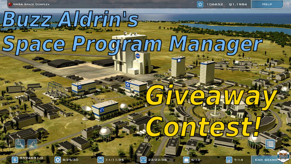 Buzz Aldrin's Space Program Manager | Giveaway contest!