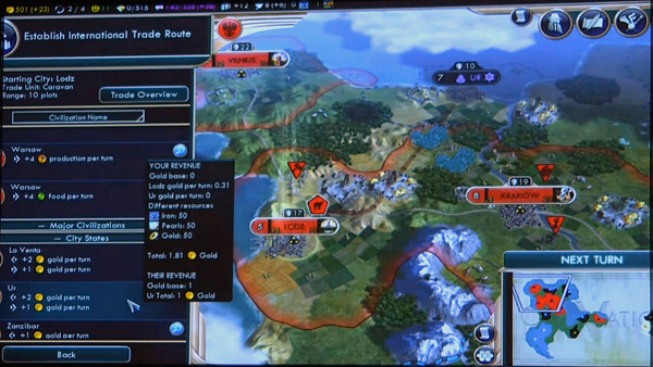 PAX East 2013 | Civ5: Brave New World - International trade system