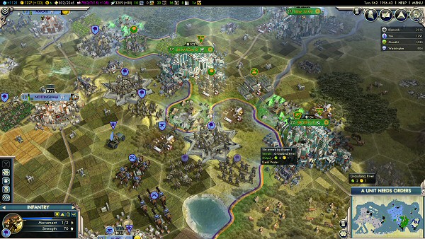 Civ5: Gods & Kings - Modern Era Combat