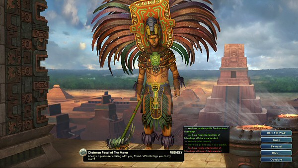 Civ5: Gods & Kings - Diplomacy (the Maya)