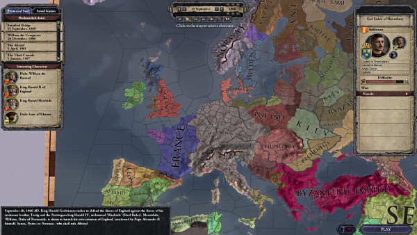 Crusader Kings II - Play with any Catholic lord in Europe