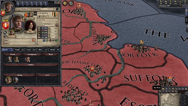 Crusader Kings 2 - Before you know it, your entire realm may collapses into a series of bickering nationstates