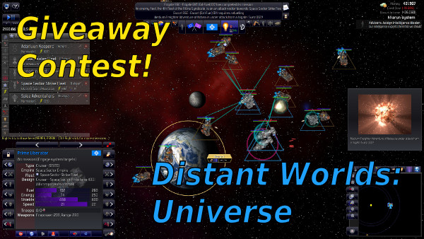 Distant Worlds: Universe | Giveaway contest