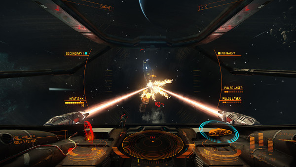 Elite: Dangerous | Dump my cargo and leave the area? Like hell I will.