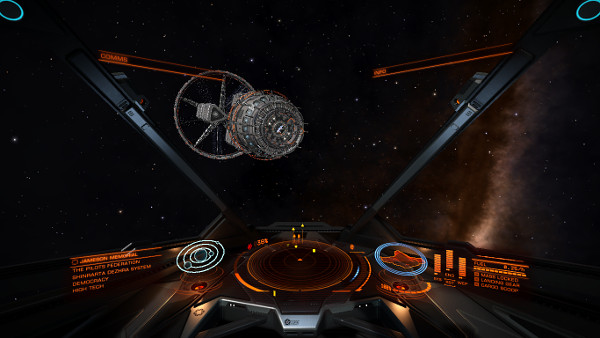 Elite: Dangerous | Guess it's time to reevaluate my loadout, and get some fresh supplies.