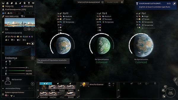 Endless Space 2 Early Access - 7 x 3 = 21 workers aka How Arks produce a ton of output