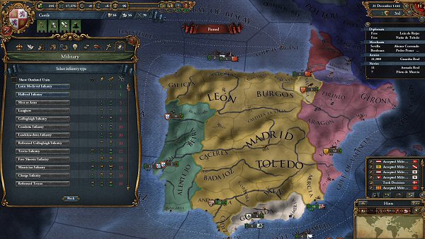 Europa Universalis IV | Infantry units