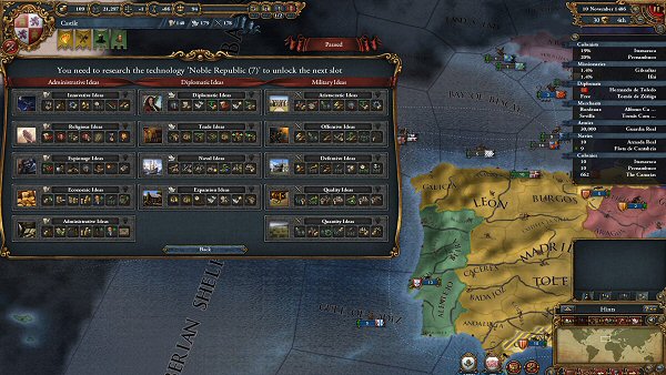 Europa Universalis IV | Technologies and Ideas