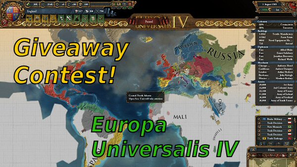 Europa Universalis IV | Grand strategy game by Paradox Development Studio and Paradox Interactive - Giveaway contest