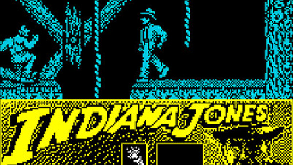 Indiana Jones and the Last Crusade: The Action Game (1989) - ZX Spectrum 128