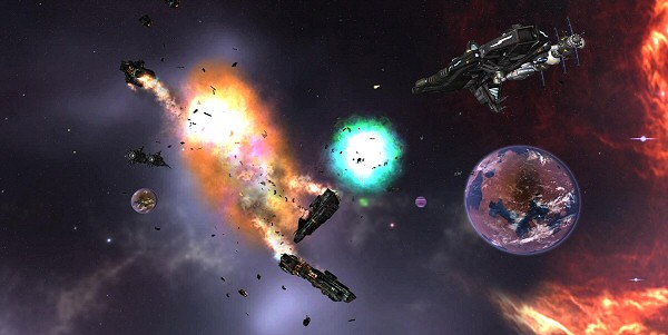 Legends of Pegasus: Space Combat and Explosions