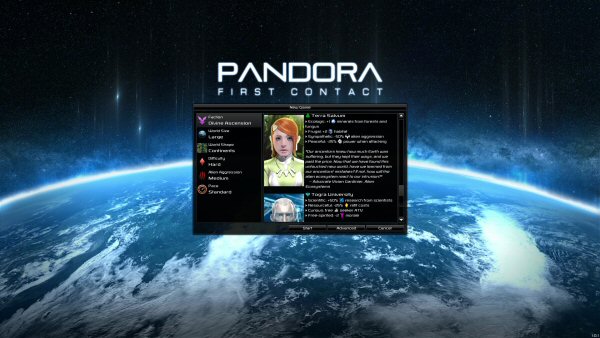Pandora: First Contact | Turn-based sci-fi 4X strategy game by Proxy Studios, Slitherine and Matrix Games