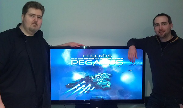 Peter and Andre from Novacore Studios (Legends of Pegasus)