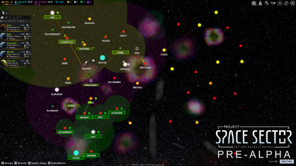 Project Space Sector: Starmap (Pre-Alpha)