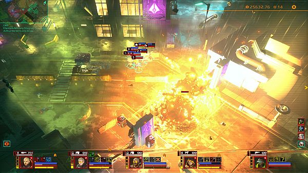 Satellite Reign Review | Grenades make beautiful carnage like this possible