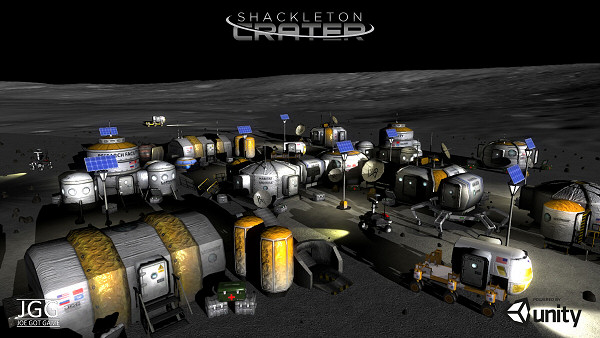 Shackleton Crater | Turn-based colony-building strategy/sim