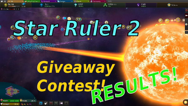 Star Ruler 2 - Giveaway Contest Results