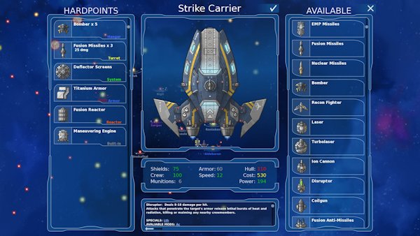Stars in Shadow | Bomber Carrier