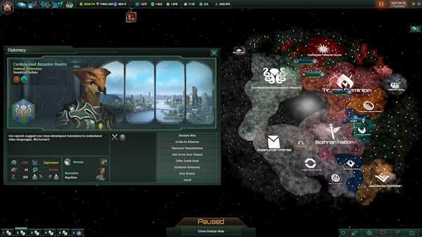 Stellaris | Great! My first game and I get stuck with a Dalek wannabe.