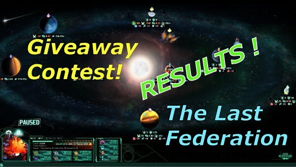 The Last Federation by Arcen Games - Giveaway contest results