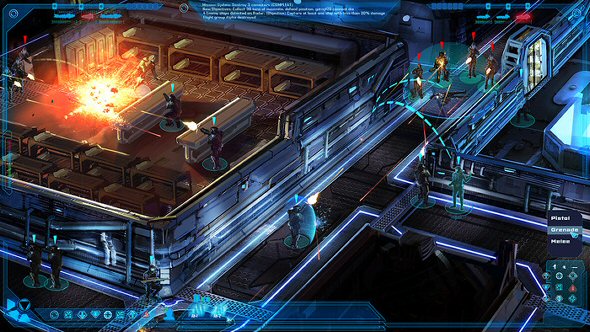 The Mandate - Isometric boarding operations view - Concept work