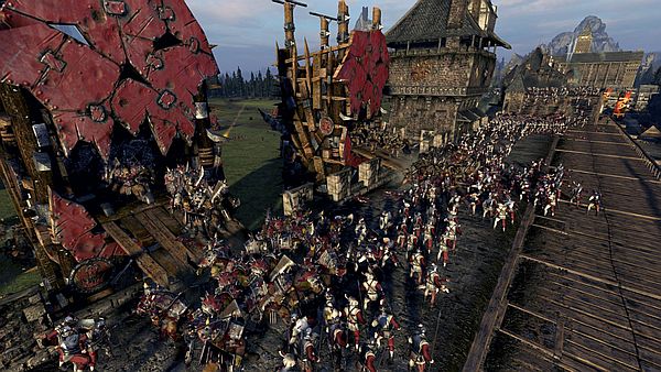 Total War: WARHAMMER - There's plenty of room for everybody up on the walls