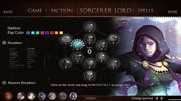 Worlds of Magic: Early Access First Impressions | Choose Sorcerer lord