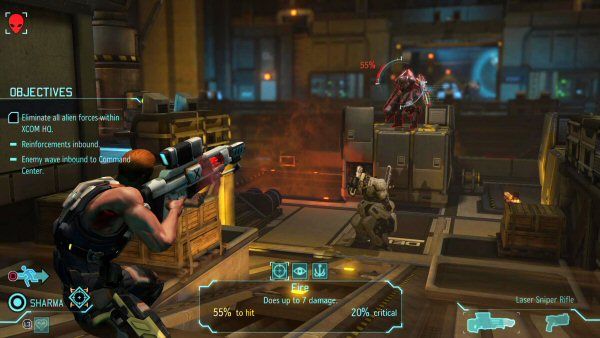 XCOM: Enemy Within | Base defense screenshot 2